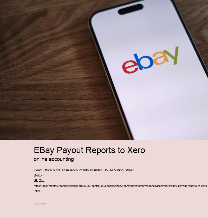 eBay Payout Reports to Xero