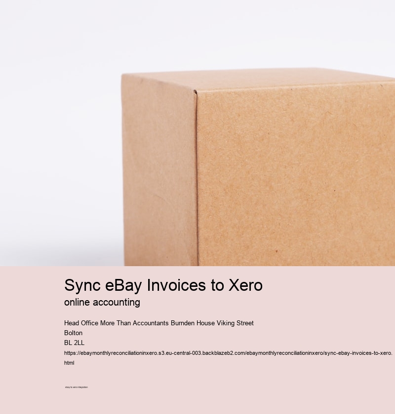 Sync eBay Invoices to Xero