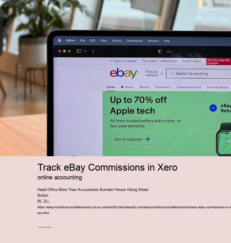 Track eBay Commissions in Xero